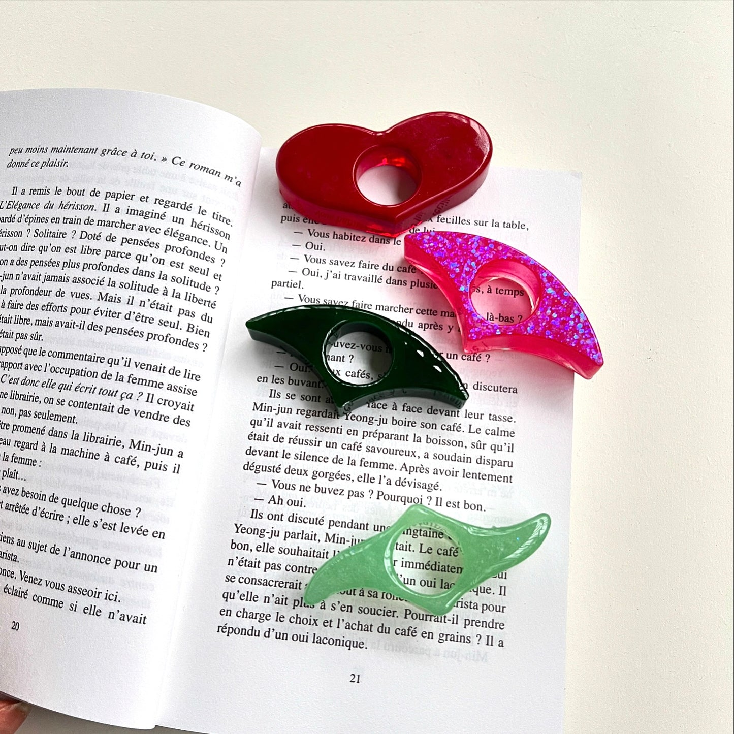 Bague de lecture arc