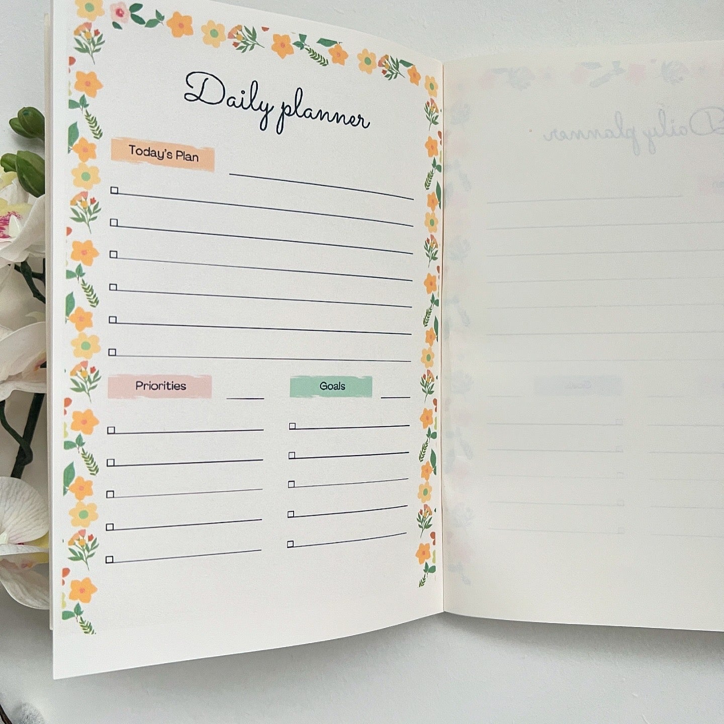 Carnet de notes personnalisé stylo mug to do list et daily planner