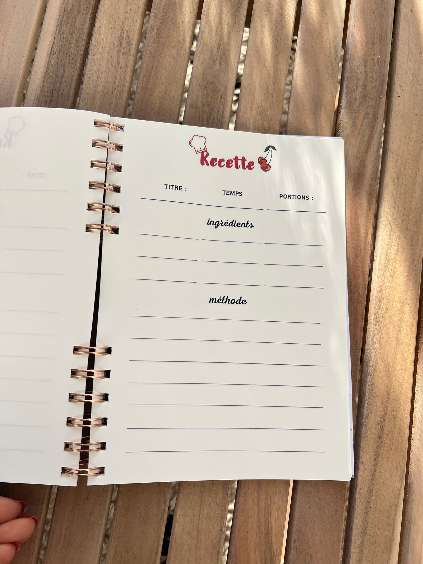 Les recettes de mamie motif cerise