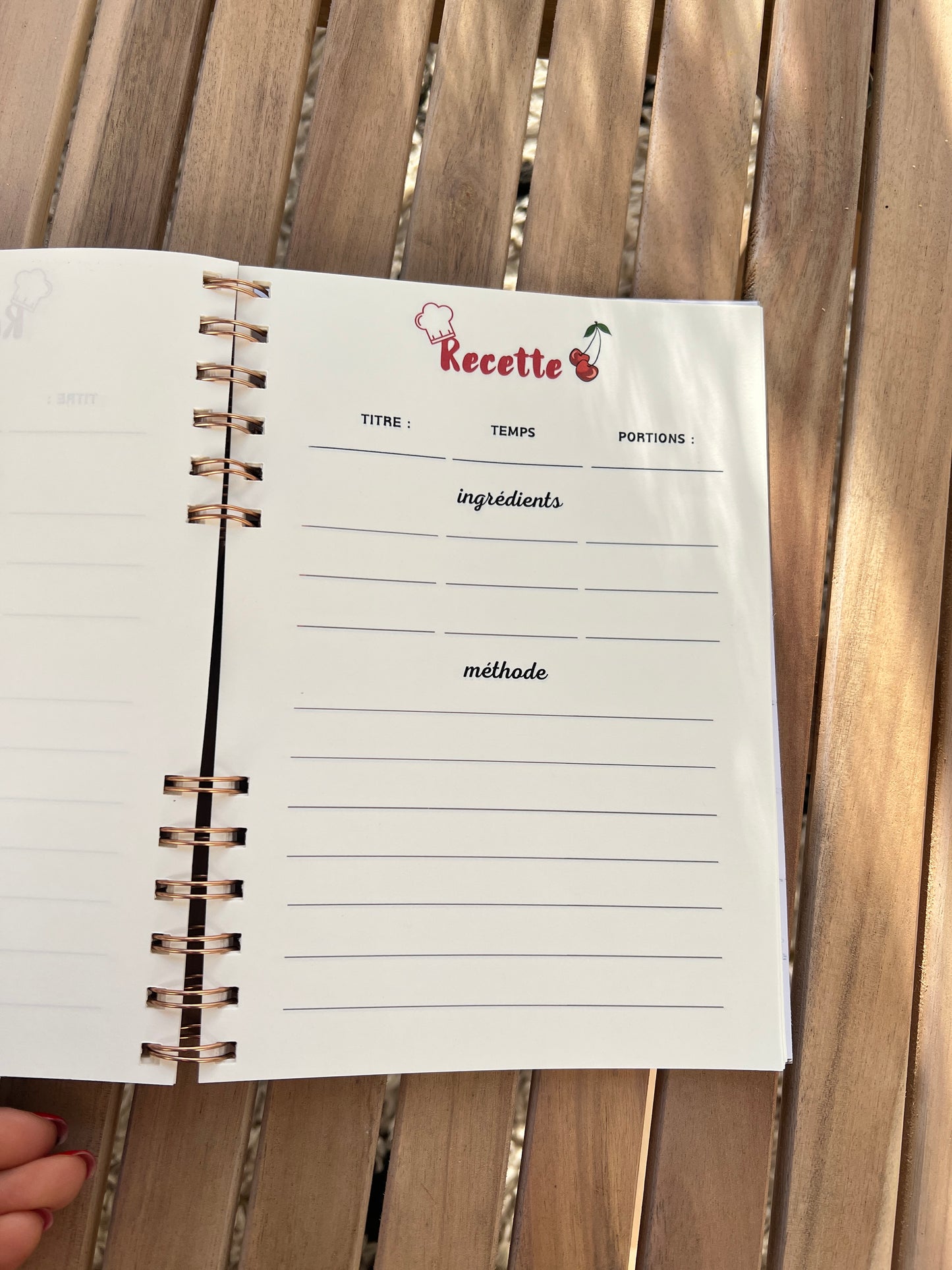 Les recettes de mamie motif cerise