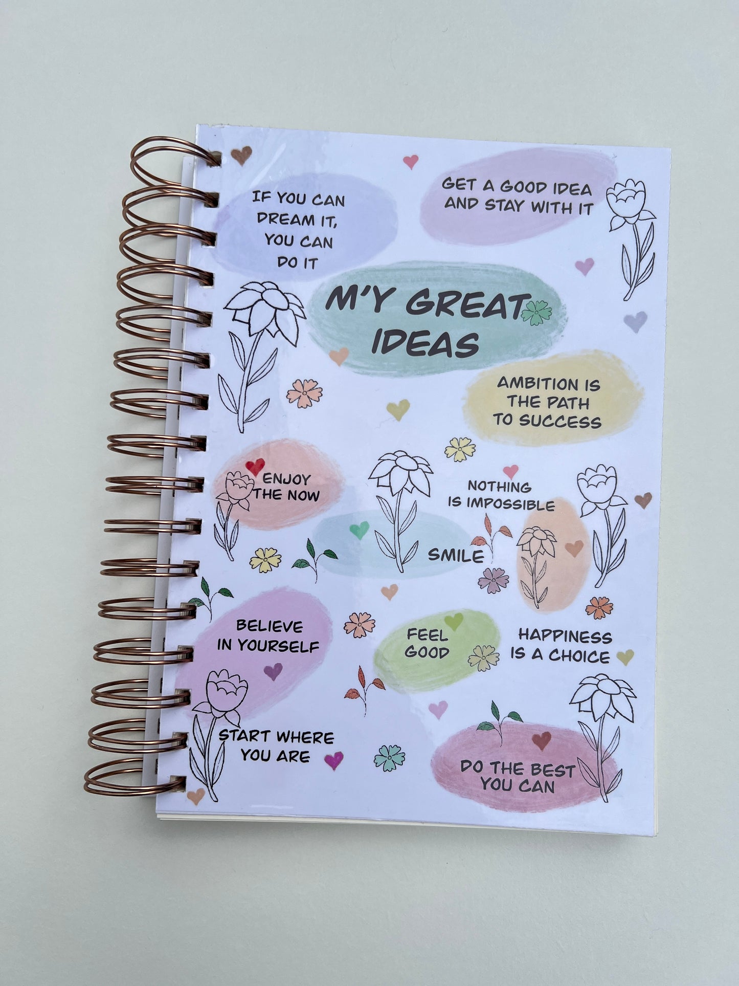 Carnet de notes positive vibe