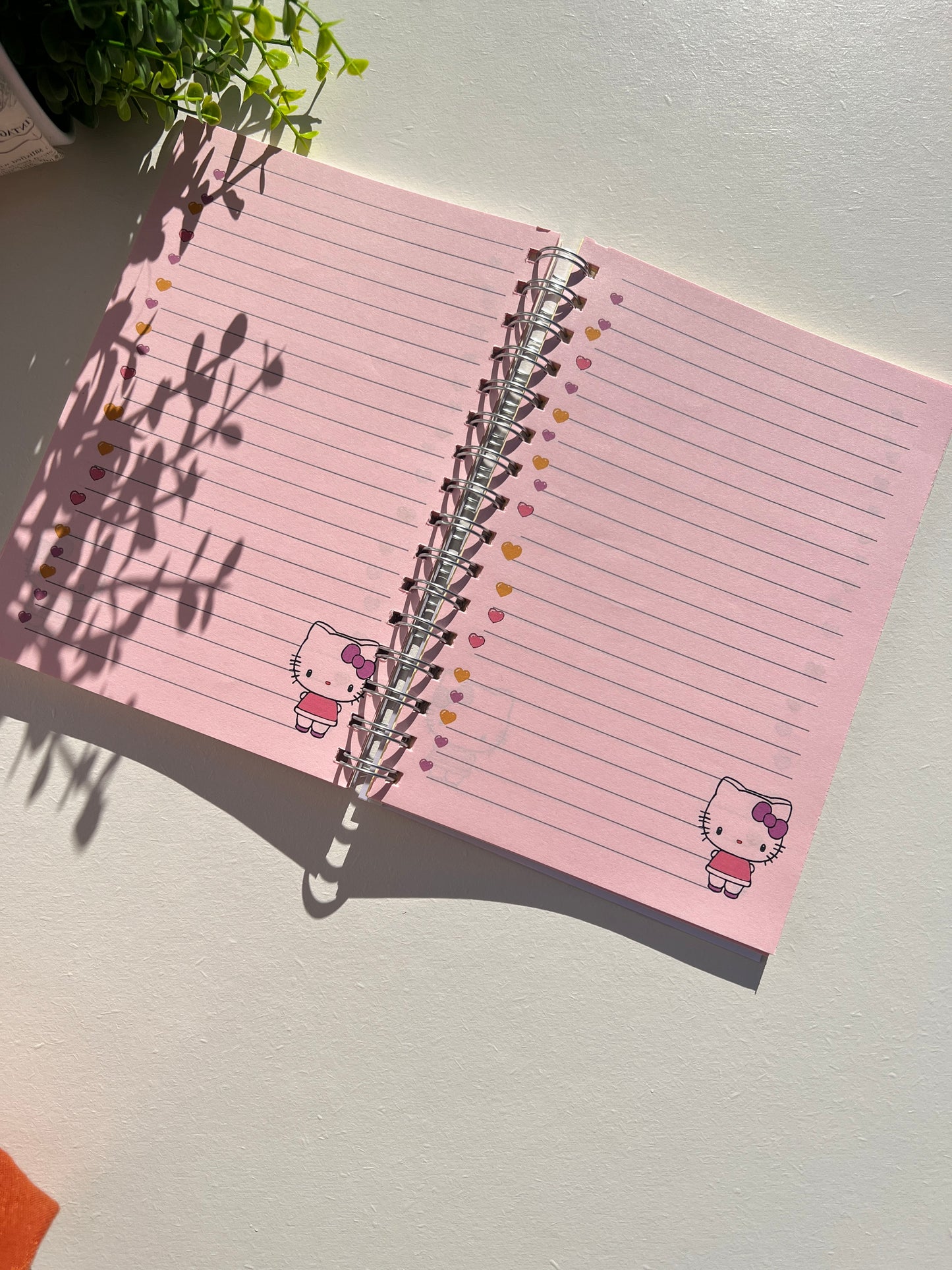 Carnet de notes kitty personnalisé