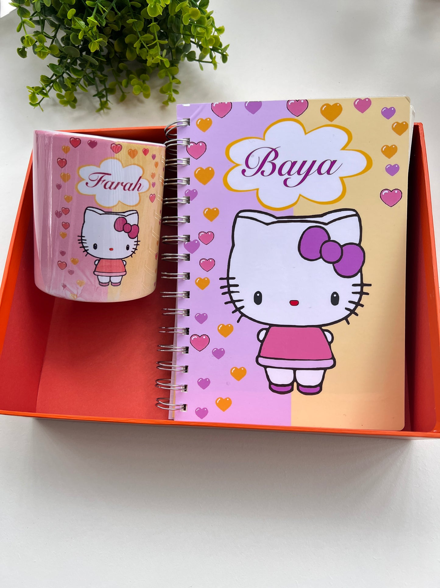 Coffret kitty personnalisé