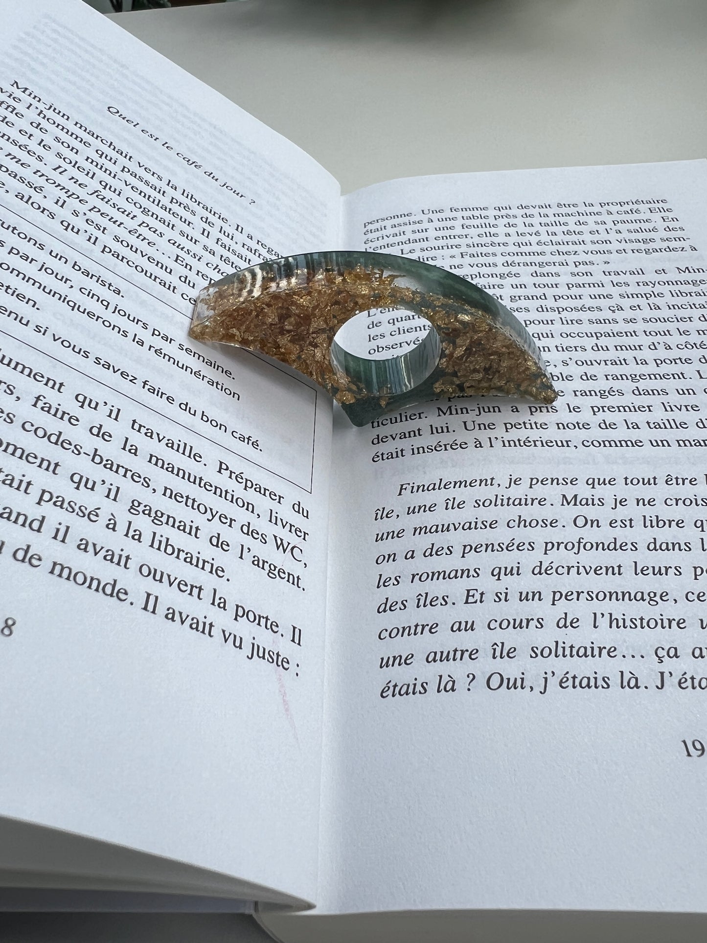 Bague de lecture arc