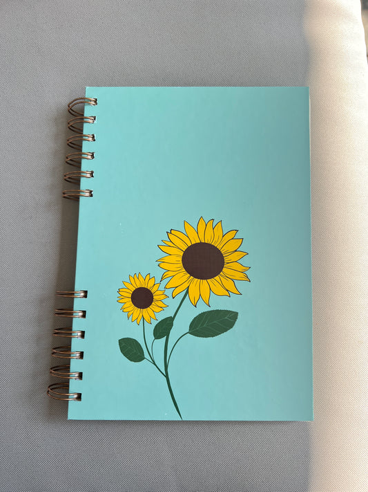 Carnet de notes tournesol