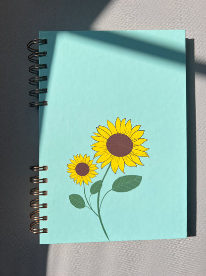Carnet de notes tournesol