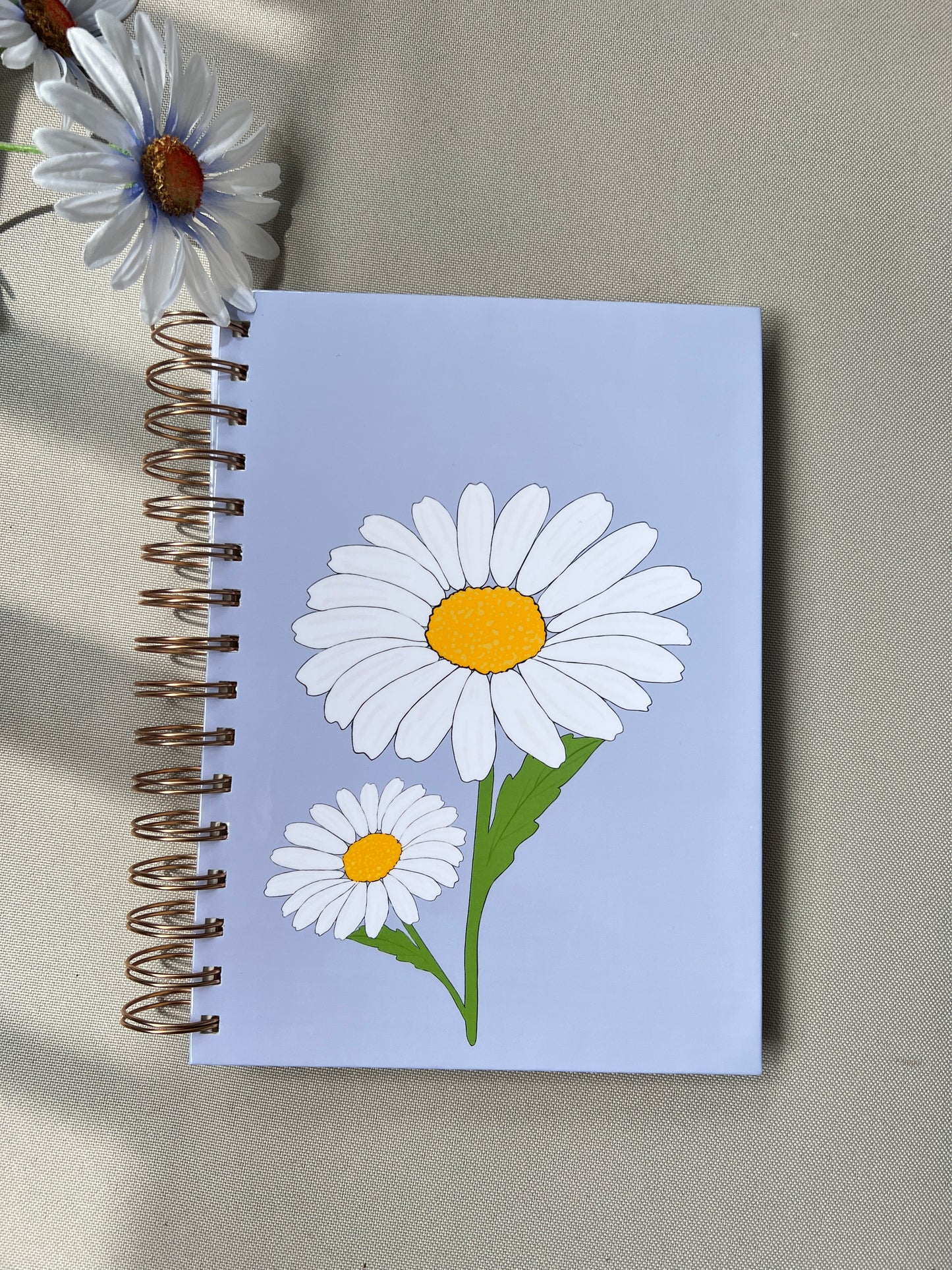Carnet de notes marguerite