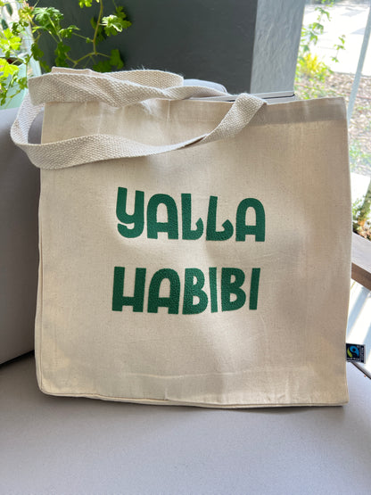 Tote bag yalla habibi