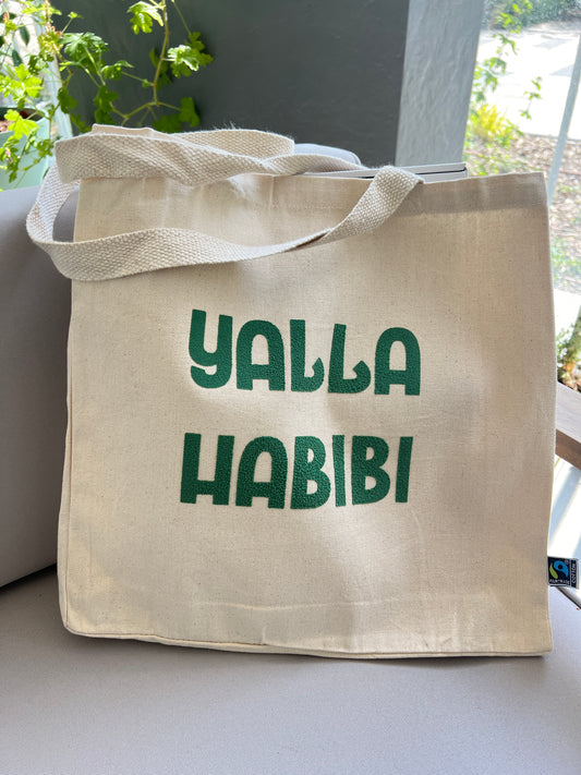Tote bag yalla habibi