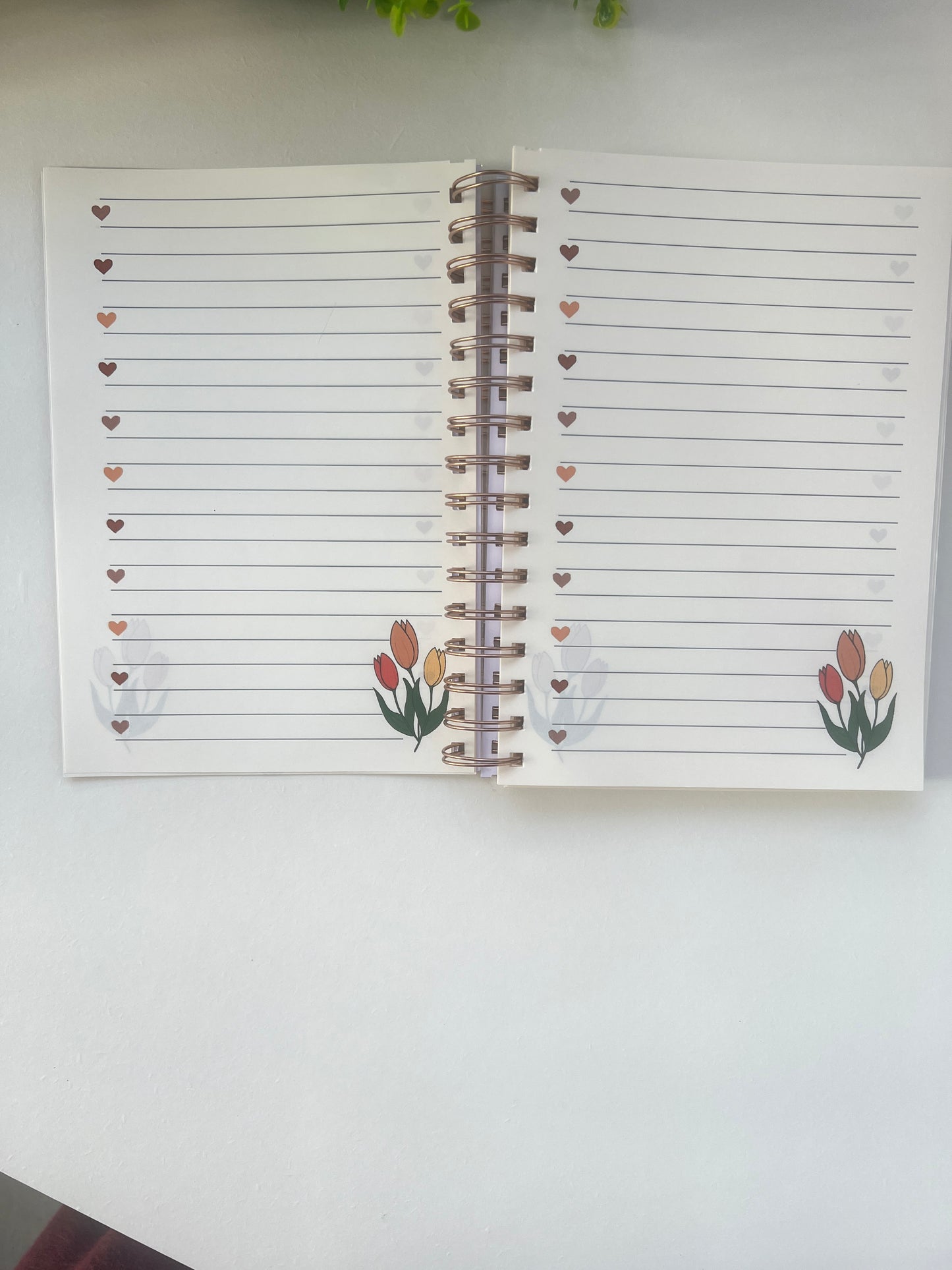 Carnet de notes tulip