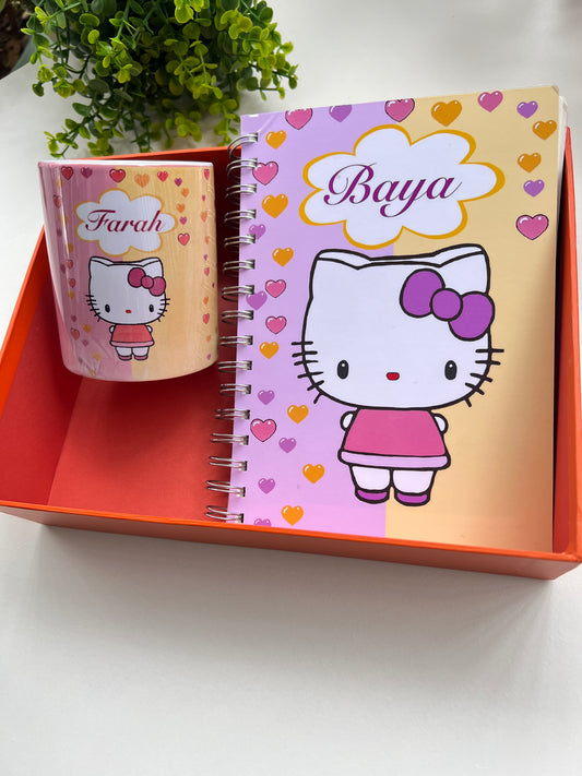 Coffret kitty personnalisé