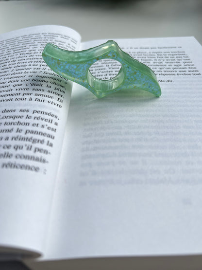 Bague de lecture losange